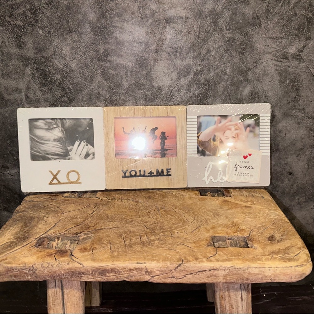 Target Bullseye 3 Count Valentine Picture Frames